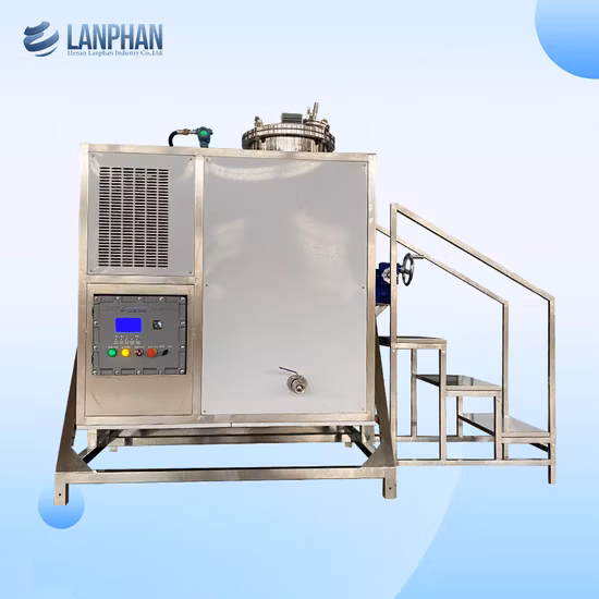Máquina do sistema de recuperação de solventes da indústria de reagentes químicos