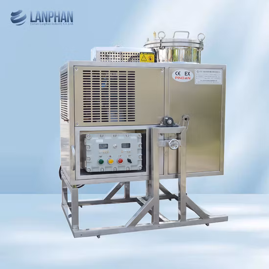 Máquina solvente da recuperação do solvente da destilação do diluente do metanol da extração química